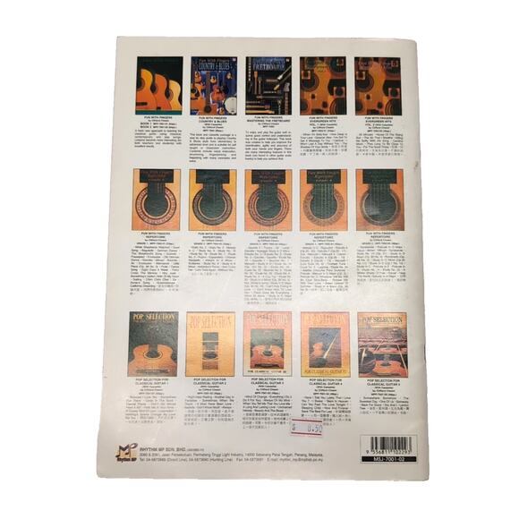 Solo & Accompaniment Guitar Books 1 & 2 by J. Png Vintage 1988 Learn To Play - Picture 9 of 12